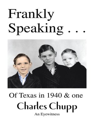 cover image of Frankly Speaking ...